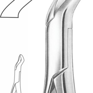 EXTRACTION FOCEPS “AMERICAN PATTERN