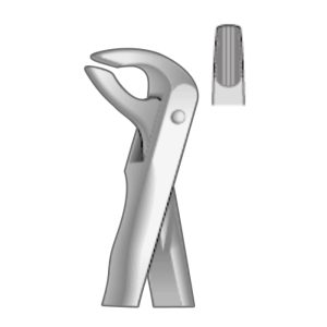 EXTRACTION FOCEPS WITH ANATOMICAL GRIP